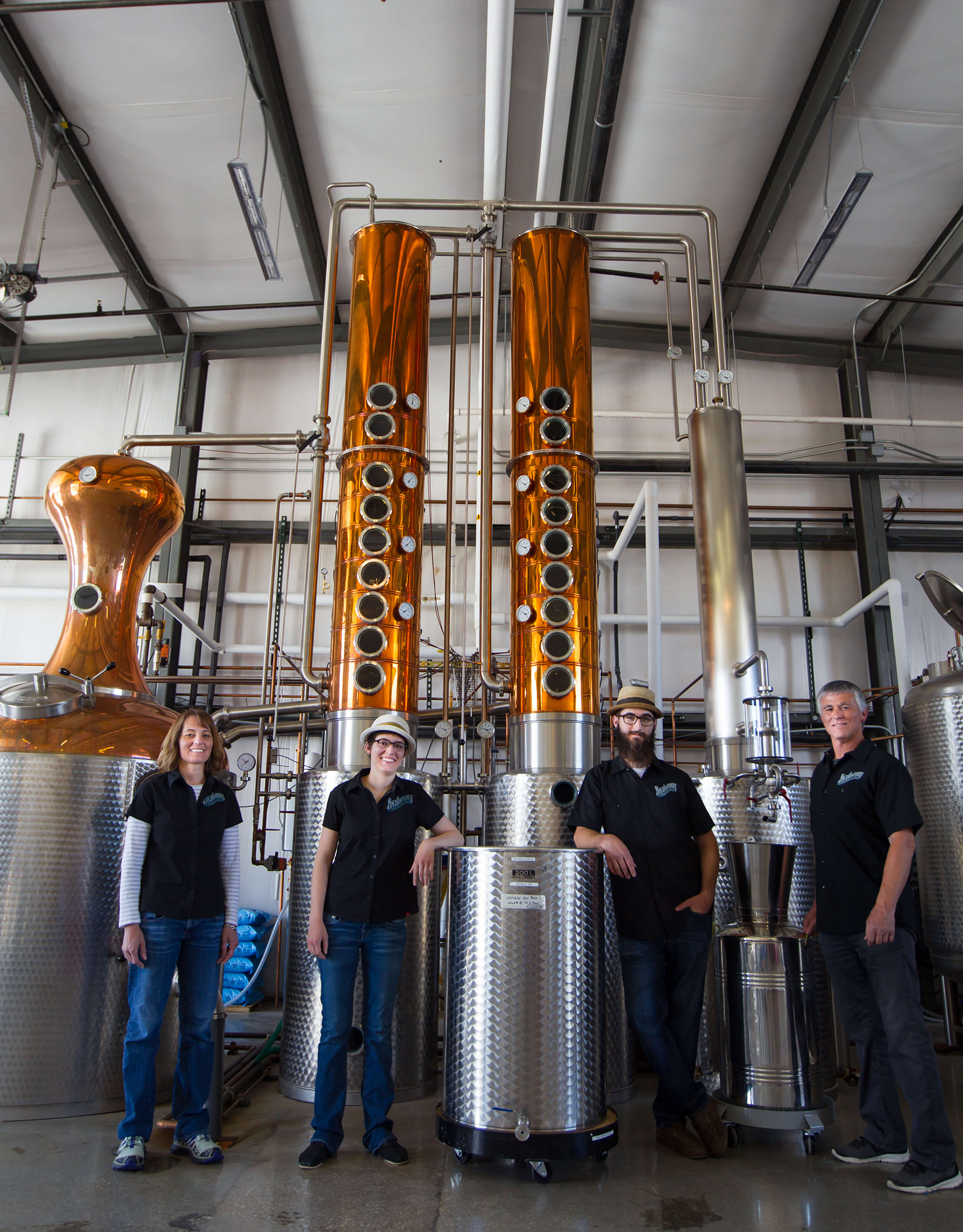 Backwards Distilling group photo