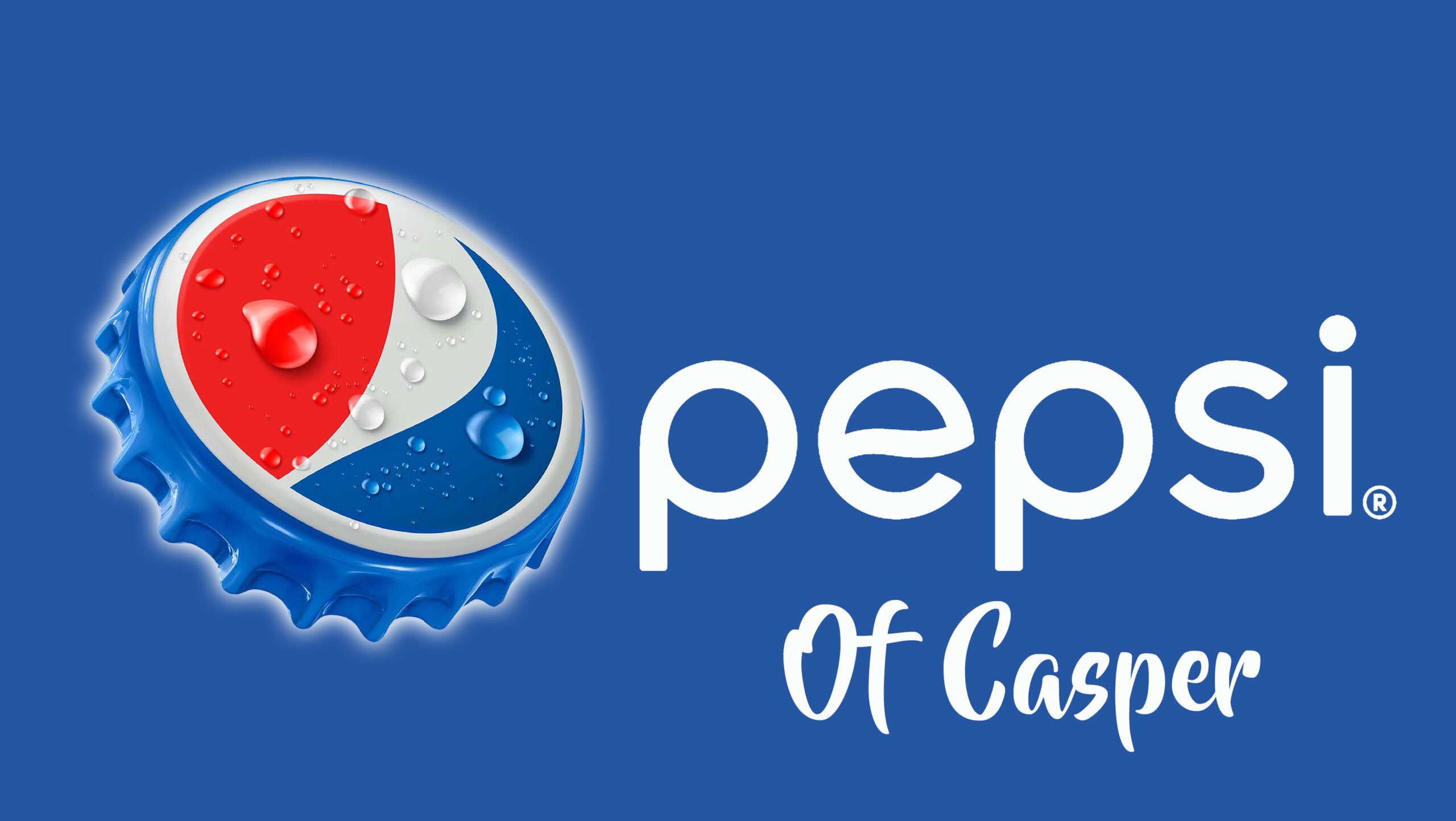 bottlecap logo with pepsi casper